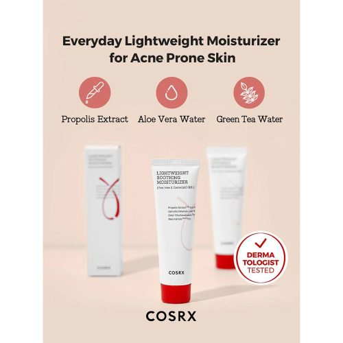مرطوب کننده سبک کوزارکس Cosrx AC Collection Lightweight Soothing Moisturizer 80ml