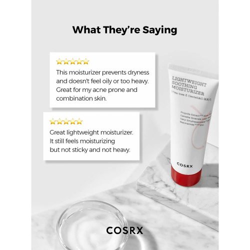 مرطوب کننده سبک کوزارکس Cosrx AC Collection Lightweight Soothing Moisturizer 80ml