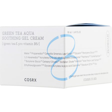 ژل کرم آبرسان و تسکین دهنده چای سبز کوزارکس COSRX Green Tea Aqua Soothing Gel Cream 50ml