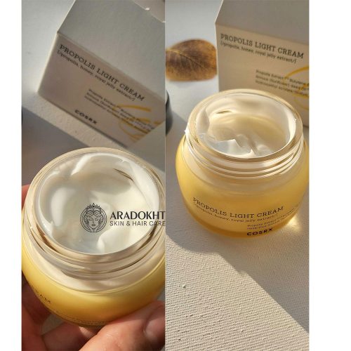 کرم آبرسان و درخشان کننده پروپولیس کوزارکس COSRX Full Fit Propolis Light Cream 65mL
