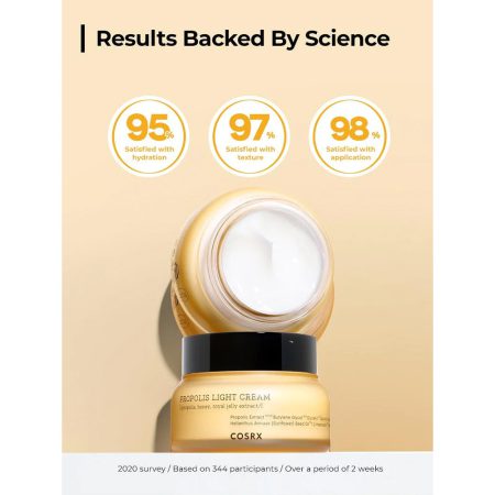 کرم آبرسان و درخشان کننده پروپولیس کوزارکس COSRX Full Fit Propolis Light Cream 65mL