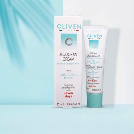 کرم دئودورانت 7 روزه کلیون ضد تعریق شدید Cliven 7 day deodorant cream for heavy sweating 25ml