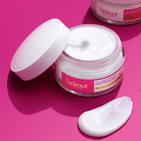 کرم روشن کننده و کلاژن ساز روز فید اوت Fadeout Skincare Collagen Boost Whitening Day Cream SPF25 50ml