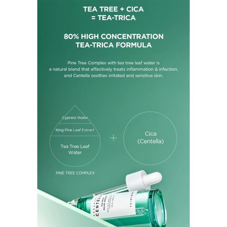 آمپول سنتلا ماداگاسکار تسکین دهنده چای تریکا اسکین 1004 Skin1004 Madagascar Centella Tea-Trica Relief Ampoule