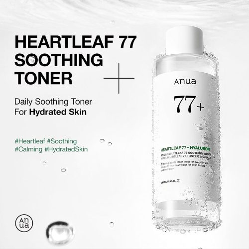 تونر تسکین دهنده آنوا ANUA Heartleaf 77% Soothing Toner 250ml