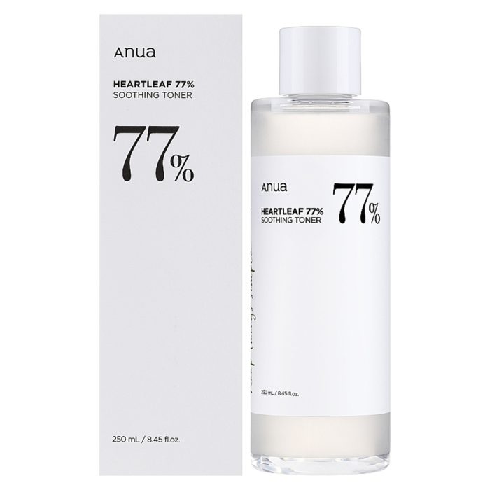 تونر تسکین دهنده آنوا ANUA Heartleaf 77% Soothing Toner 250ml