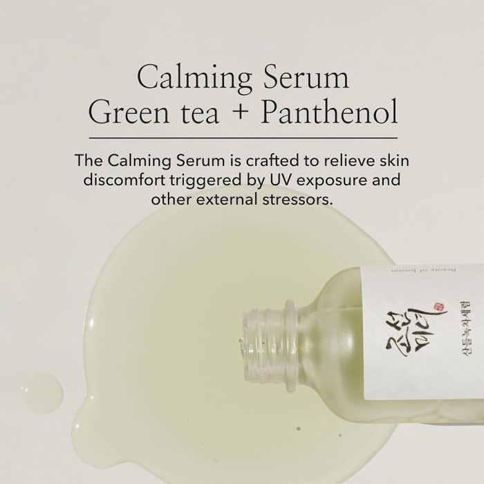 سرم ضد التهاب و آبرسان چای سبز و پنتنول بیوتی اف جوسان Beauty of Joseon Calming Serum Green Tea + Panthenol 30ml