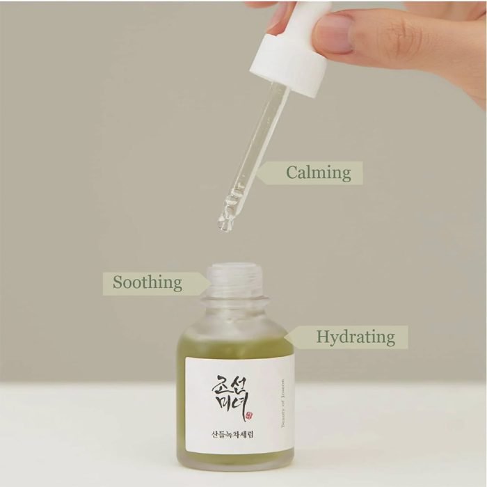 سرم ضد التهاب و آبرسان چای سبز و پنتنول بیوتی اف جوسان Beauty of Joseon Calming Serum Green Tea + Panthenol 30mlv