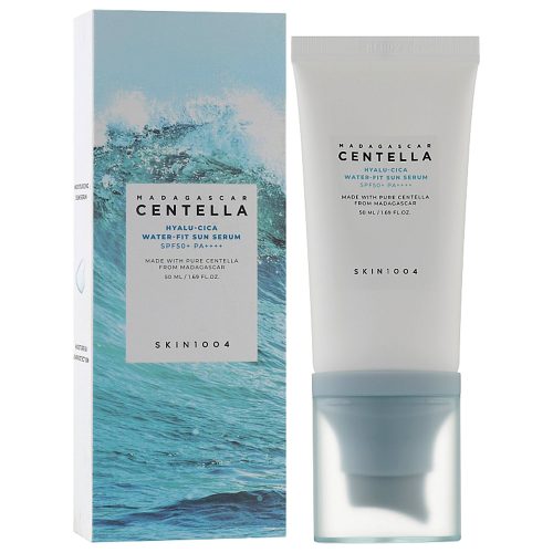 سرم ضدآفتاب هیالو سیکا اسکین 1004 مناسب انواع پوست Skin1004 Madagascar Centella Hyalu-cica Water-fit Sun Serum