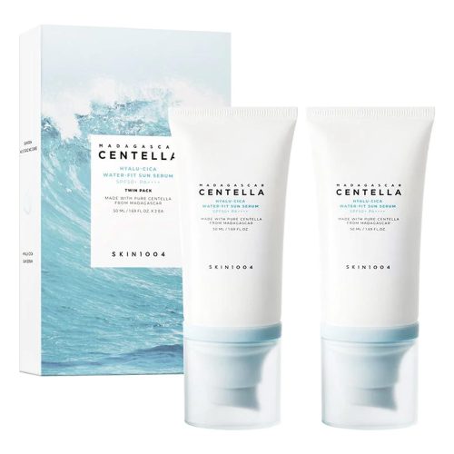 سرم ضدآفتاب هیالو سیکا اسکین 1004 مناسب انواع پوست Skin1004 Madagascar Centella Hyalu-cica Water-fit Sun Serum
