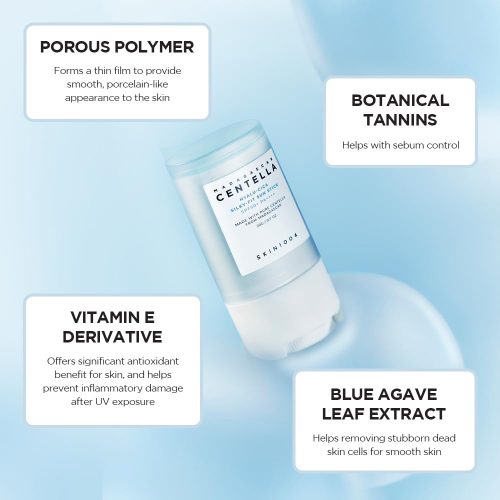 ضد آفتاب استیکی آبرسان و تسکین دهنده هیالو سیکا اسکین 1004 SKIN1004 Hyalu Cica Silky Fit Sun Stick 20g