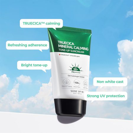 ضد آفتاب مینرال تروسیکا سام بای می Some By Mi Truecica Mineral Calming Tone-Up Suncream 50ml