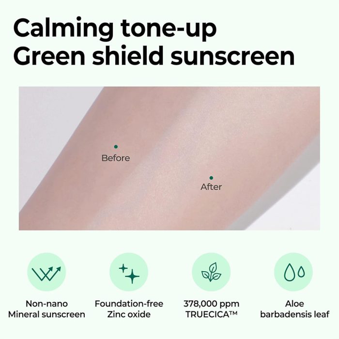 ضد آفتاب مینرال تروسیکا سام بای می Some By Mi Truecica Mineral Calming Tone-Up Suncream 50ml