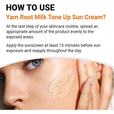 ضد آفتاب یام روت ایزنتری Isntree Yam Root Milk Tone Up Sun Cream 50ml