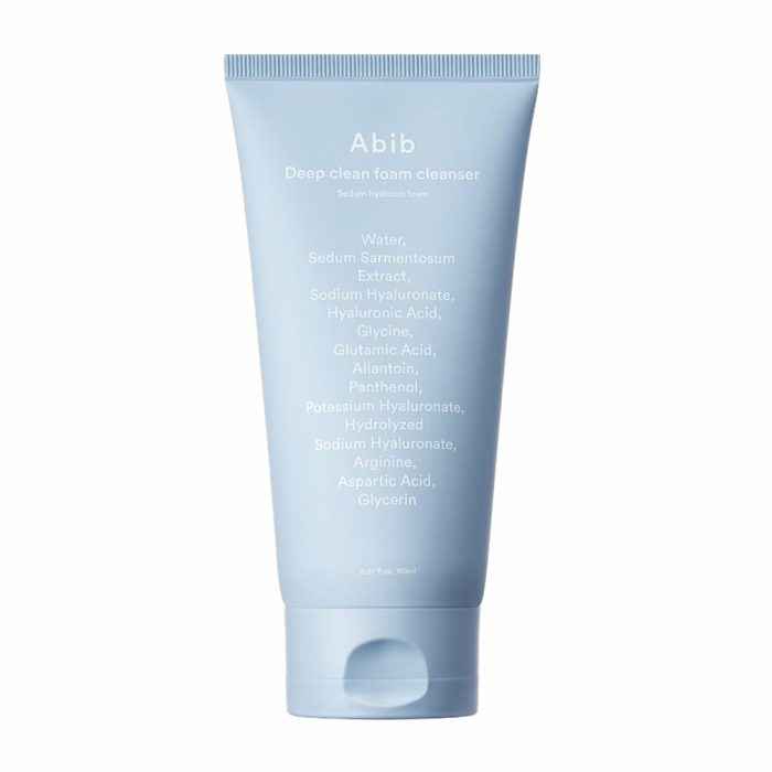 فوم شستشوی پاک کننده عمقی پوست ابیب سری سدوم هیالورون Abib Deep Clean Foam Cleanser Sedum Hyaluron Foam 150ml