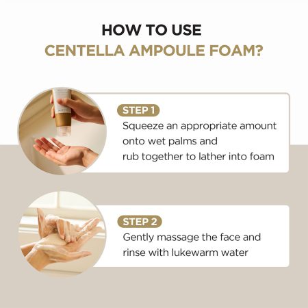 فوم شوینده آمپولی سنتلا ماداگاسکار اسکین 1004 SKIN1004 Madagascar Centella Ampoule Foam 20ml