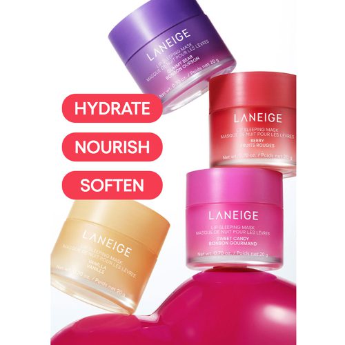 ماسک لب شب توت فرنگی لانیژ Laneige Lip Sleeping Mask EX Berry 20g