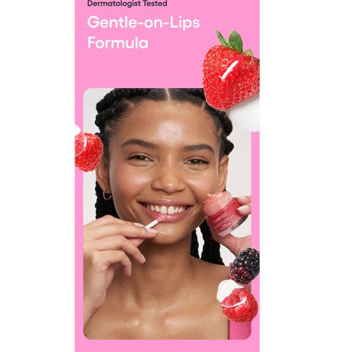 ماسک لب شب توت فرنگی لانیژ Laneige Lip Sleeping Mask EX Berry 20g