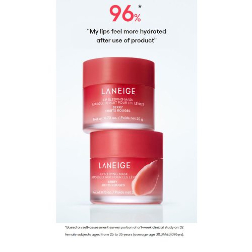 ماسک لب شب توت فرنگی لانیژ Laneige Lip Sleeping Mask EX Berry 20g