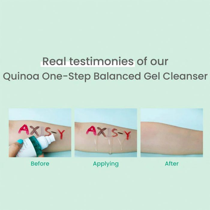 ژل شستشو کینوا اکسیس وای AXIS-Y Quinoa One-Step Balanced Gel Cleanser 180ml