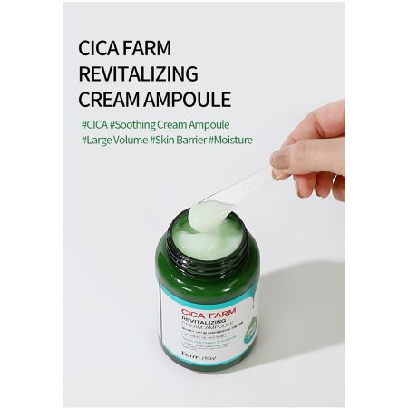 ژل کرم آمپولی جوانساز و ترمیم کننده سیکا فارم استی Farm Stay Cica Farm Recovery Ampoule 250ml