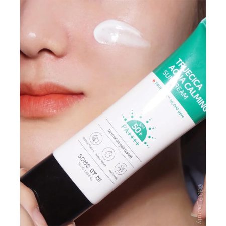 کرم ضد آفتاب تسکین دهنده و آبرسان تروسیکا سام بای می Some By Mi Truecica Aqua Calming Suncream 50ml