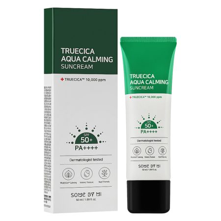 کرم ضد آفتاب تسکین دهنده و آبرسان تروسیکا سام بای می Some By Mi Truecica Aqua Calming Suncream 50ml