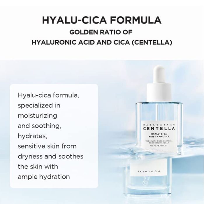 آمپول آبرسان سنتلا ماداگاسکار هیالو سیکا اسکین 1004 SKIN1004 Madagascar Centella Hyalu-Cica First Ampoule