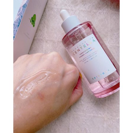 آمپول کنترل و کوچک کننده منافذ سنتلا ماداگاسکار اسکین 1004 SKIN1004 Madagascar Poremizing Fresh Ampoule