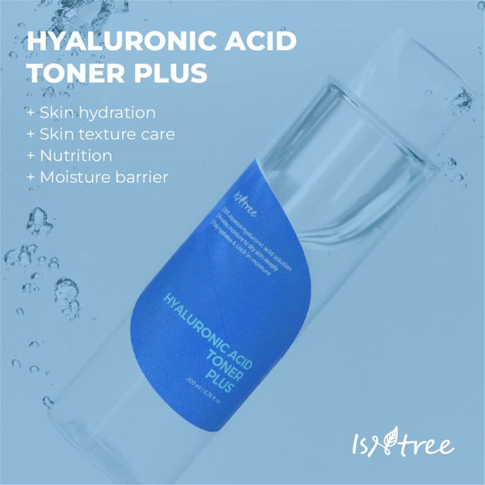 تونر آبرسان هیالورونیک اسید پلاس ایزنتری ISNTREE Hyaluronic Acid Toner Plus 200ml