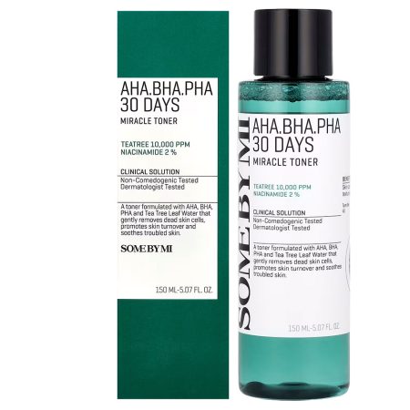 تونر ضد جوش و آبرسان 30 روزه میراکل سام بای می Some By Mi AHA BHA PHA 30 Days Miracle Toner 150ml