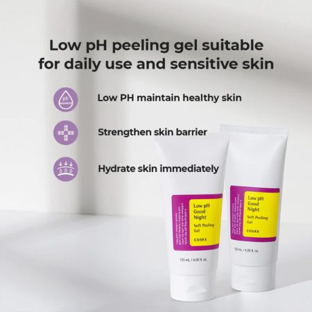 ژل لایه بردار ملایم گود نایت کوزارکس COSRX Low PH Good Night Soft Peeling Gel 120ml