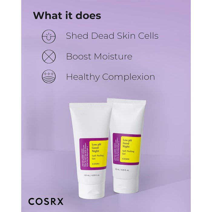 ژل لایه بردار ملایم گود نایت کوزارکس COSRX Low PH Good Night Soft Peeling Gel 120ml