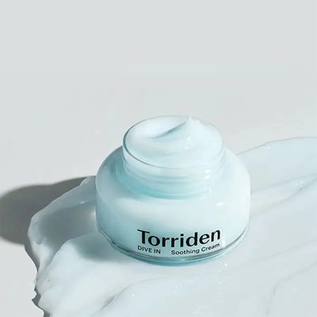 ژل کرم مرطوب کننده و تسکین دهنده هیالورونیک اسید توریدن Torriden DIVE-IN Soothing Cream 100ml