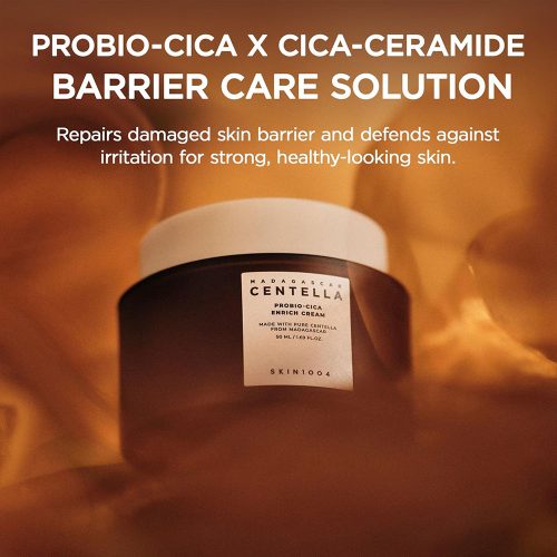 کرم تقویت کننده و تسکین دهنده پروبیو سیکا اسکین 1004 SKIN1004 Madagascar Probio-Cica Enrich Cream 50ml