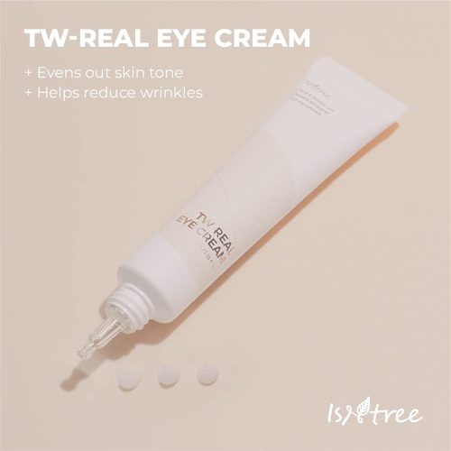 کرم دور چشم روشن کننده و ضد چین و چروک بیفیدا ایزنتری Isntree TW-Real Eye Cream 20ml