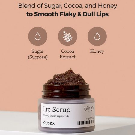 اسکراب لب شکر عسل کوزارکس COSRX Full Fit Honey Sugar Lip Scrub