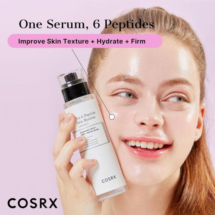 بوستر سرم تقویت کننده پپتید کوزارکس Cosrx the 6 peptide skin booster serum