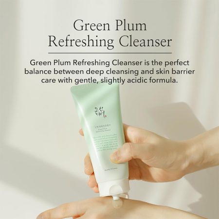 ژل شستشوی آلو سبز و ماش بیوتی اف جوسان Beauty of Joseon Green Plum Refreshing Cleanser