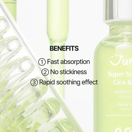 سرم تسکین دهنده سیکا آلوئه ورا جومیسو Jumiso Super Soothing Cica & Aloe Facial Serum