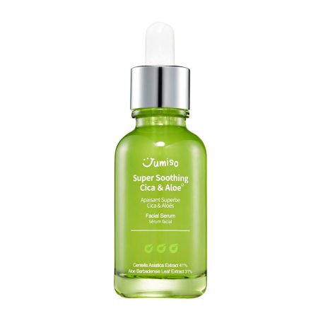 سرم تسکین دهنده سیکا آلوئه ورا جومیسو Jumiso Super Soothing Cica & Aloe Facial Serum