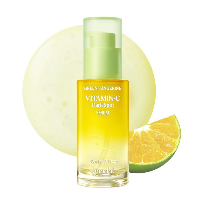 سرم ضد لک و روشن کننده ویتامین سی گودال Goodal Green Tangerine VITA-C Dark Spot Care Serum