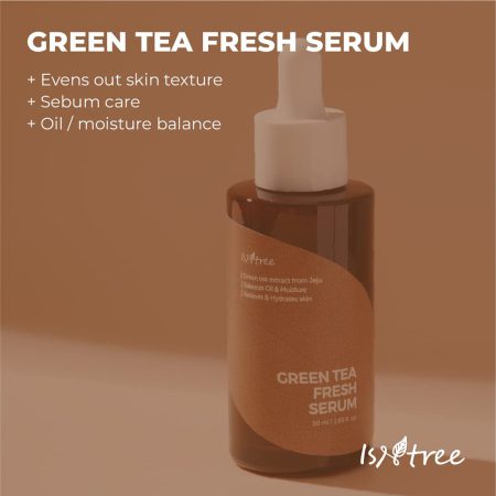 سرم چای سبز ایزنتری ISNTREE Green Tea Fresh Serum