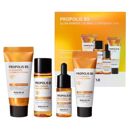 کیت ترمیم کننده و درخشان کننده پروپولیس سام بای می SOME BY MI Propolis B5 Glow Barrier Calming Starter Kit