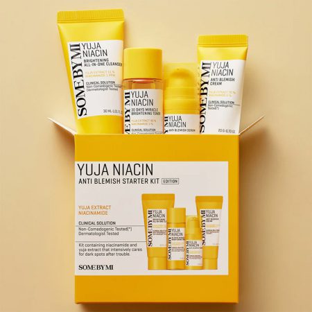 کیت ضد لک و روشن کننده یوجا نیاسین سام بای می SOME BY MI Yuja Niacin Anti Blemish Starter Kit