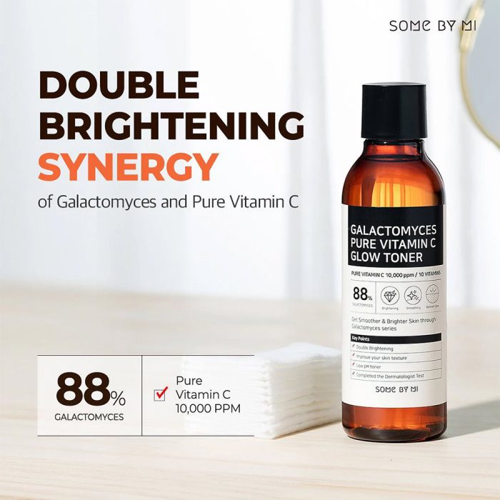 تونر ویتامین سی گالاکتومایسس سام بای می Some By Mi Galactomyces Pure Vitamin C Glow Toner