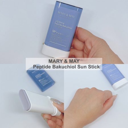 ضد آفتاب استیکی پپتاید و باکچیول مری اند می Mary & May Vegan Peptide Bakuchiol Sun Stick