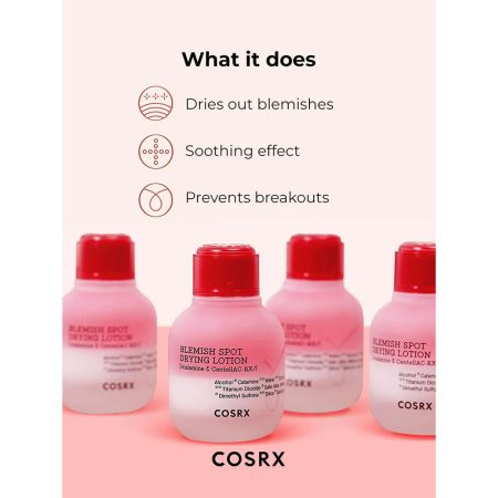 لوسیون نقطه ای ضد لک و جوش کوزارکس COSRX AC Blemish Spot Drying Lotion