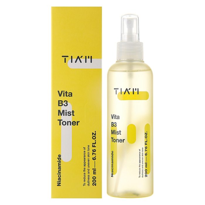 میست تونر ضد لک و روشن کننده نیاسینامید تیام TIA'M Vita B3 Mist Toner 200ml