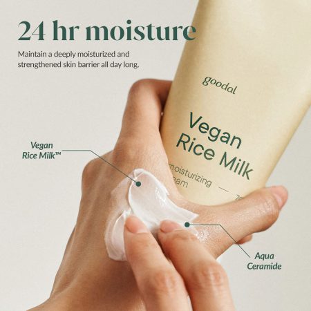 کرم مرطوب کننده شیر برنج گودال Goodal Vegan Rice Milk Moisturizing Cream 70ml